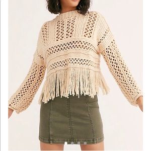 Free People mini skirt